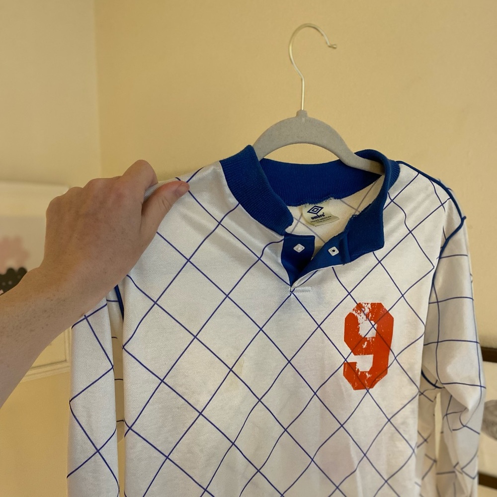 Vintage (est. 90s) Umbro long sleeve varsity shirt
